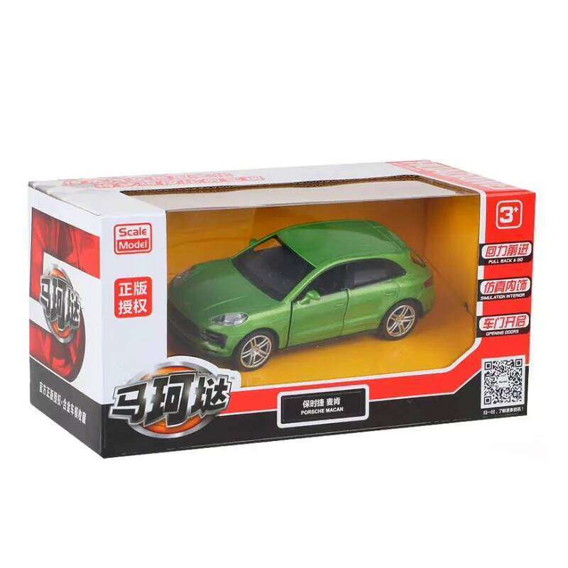 1:36 MACAN SUV High Simulation Alloy Diecast Car Model With Pull Back For Children Gifts Toy Collection F244 26W0317