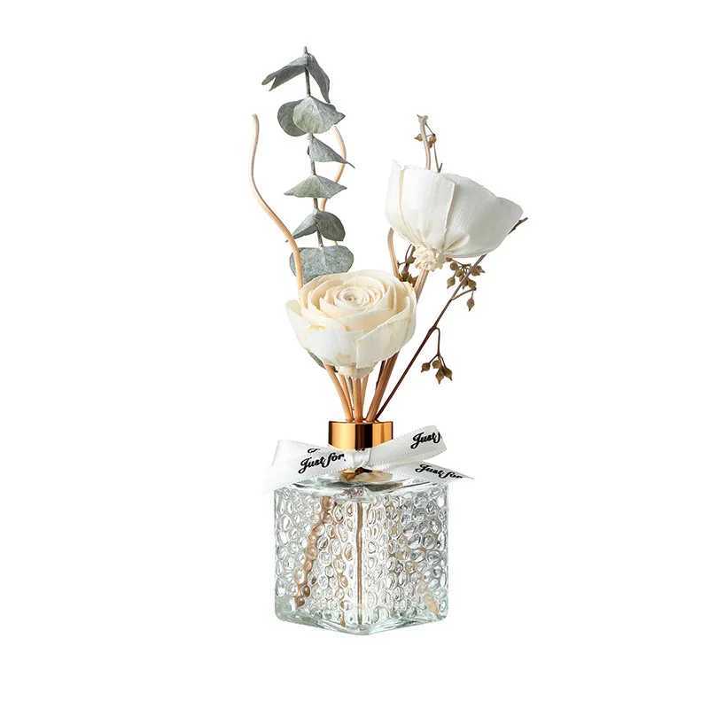 80ml Immortal Flower Flameless Aromatherapy Household Indoor Essential Oil Premium Bedroom Aromatherapy Perfume Decoration D260317