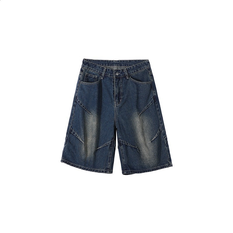 Embroidered Shorts Y2K Streetwear Man Woman Clothing Harajuku Hip Hop Baggy Denim Gym Shorts Gothic Summer Shorts 251215