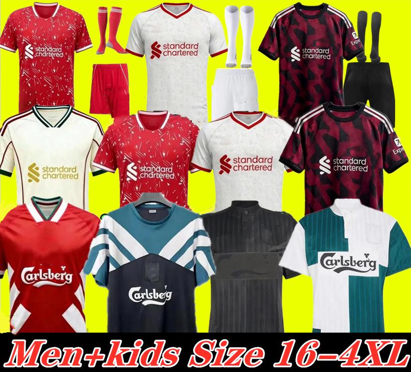 3XL 4XL 25 26 27 ISAK DIOGO JOTA WIRTZ FRIMPONG KERKEZ MAC ALLISTER EKITIKE Szoboszlai GAKPO soccer jerseys jersey Salah football shirts Adult kids long sleeves
