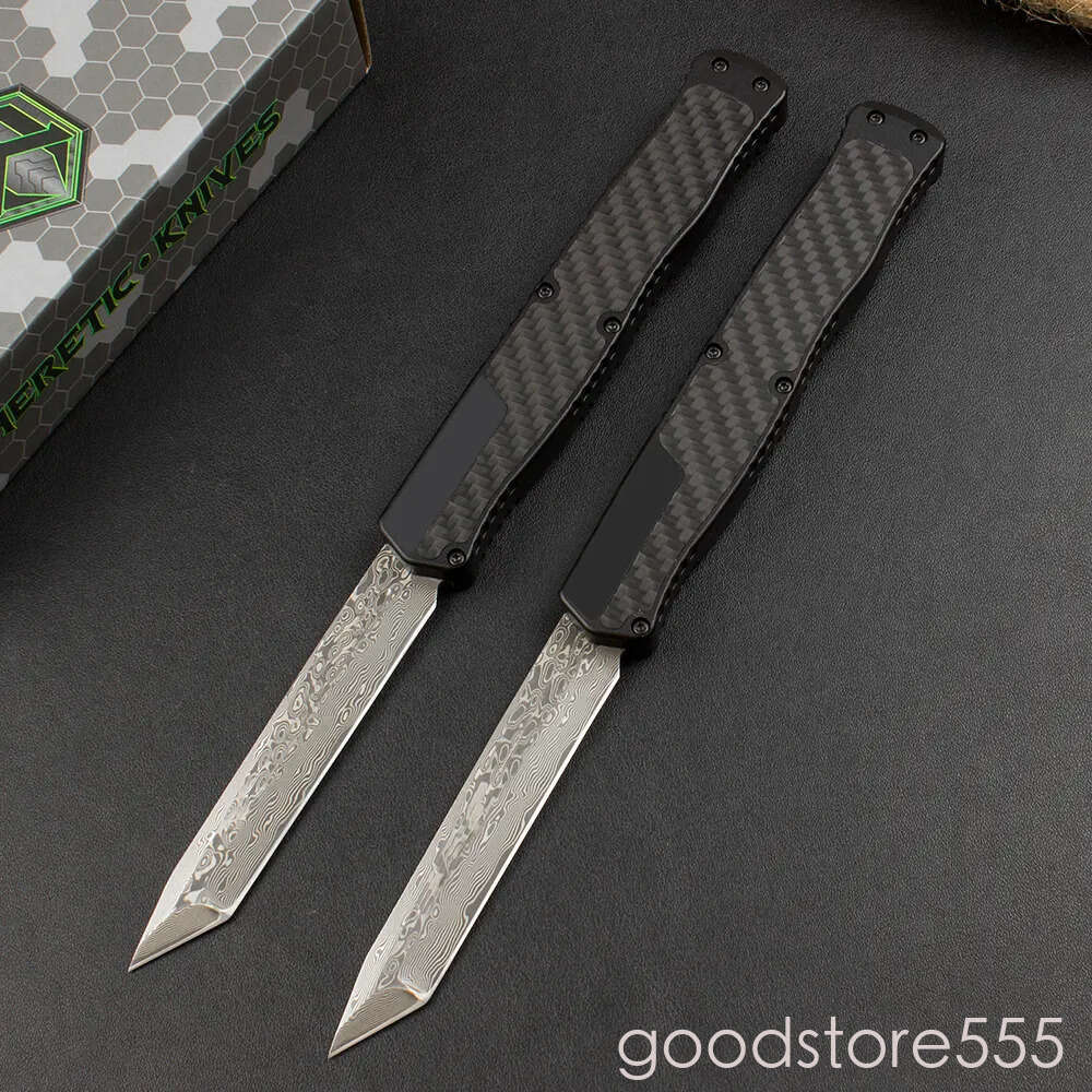 Hotsale-Models HERETIC Cleric II pocket knife Out of Front fixed blade knife Knife couteau MT Tactical Pocket Knives EDC Tools