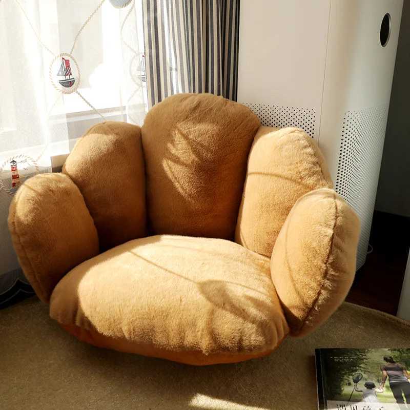 Cute Soft Stuffed Floor Cushion Chair Sofa Butt Pad for Home Room Decoration Plush Cushion for Bay Window Bedroom Tatami Gift D260317