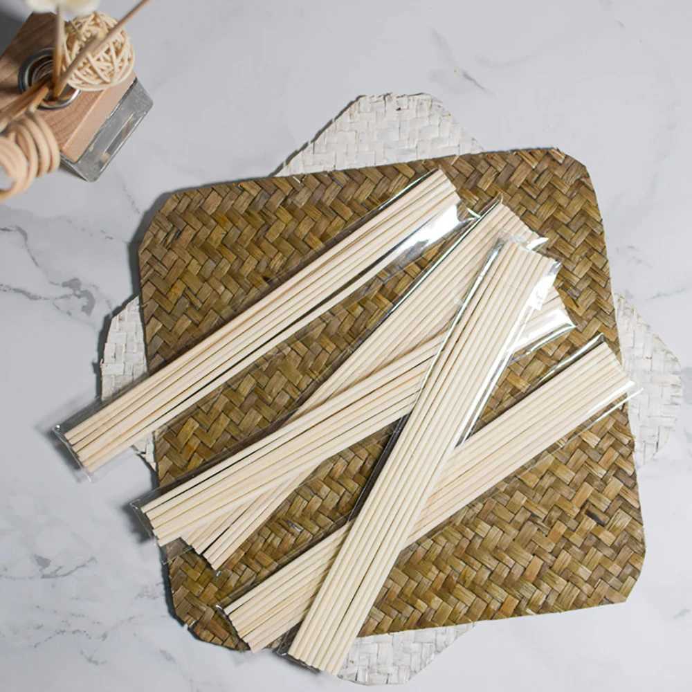 10/50pcs Reed Diffuser Replacement Stick Home Decor Supplies Extra Thick Rattan Reed Oil Air Freshener Diffuser Aroma Fragrance D260317