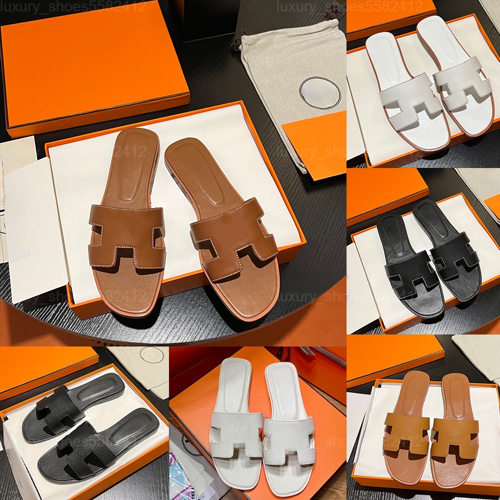 Designer sandale Women's Sandals Slippers Fashion Floral Slippers Leather and Rubber Flats slides Sandals Summer Beach lightweight Shoes Bottoms Slippers Hot Sale