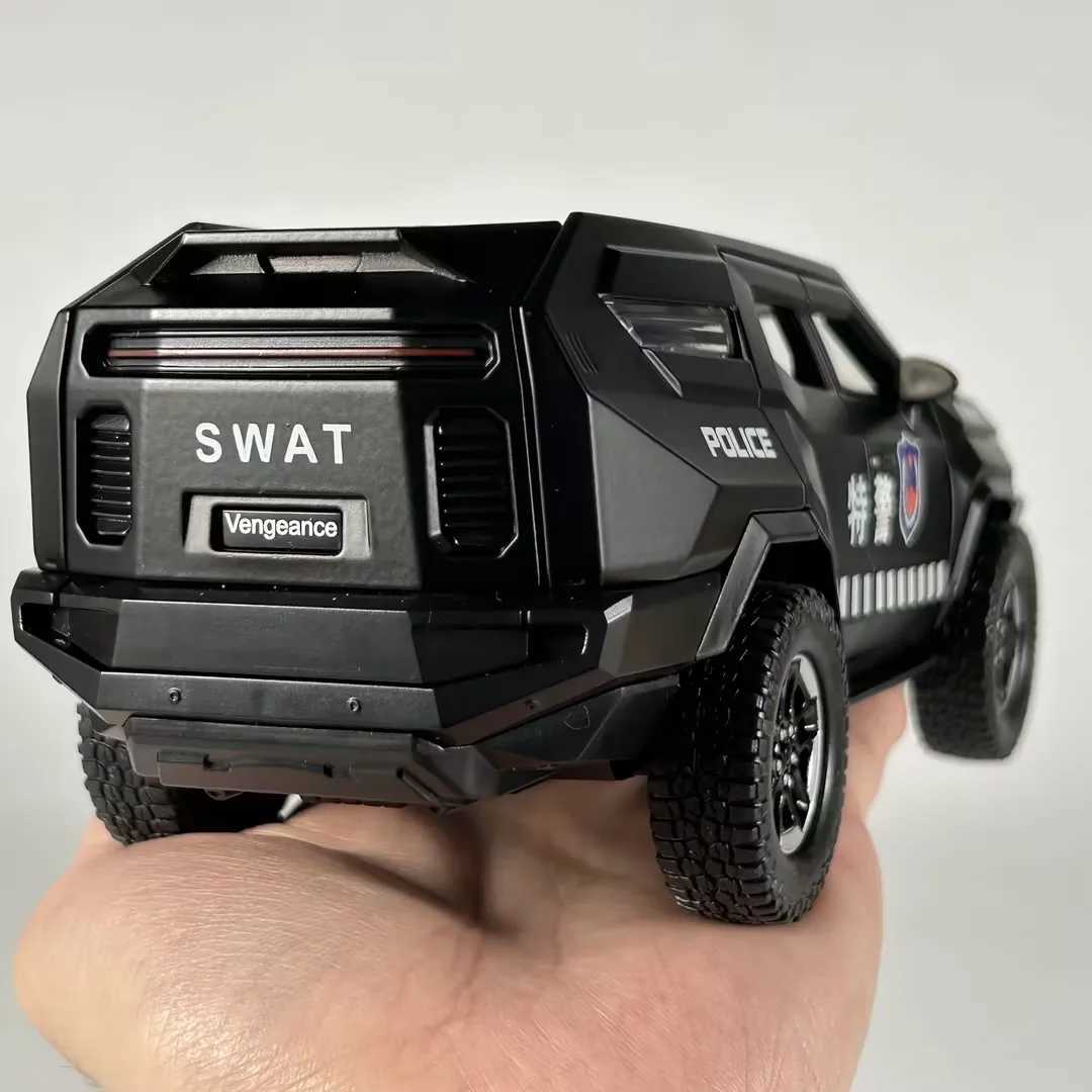 124 Rezvani Vengeance Off Road SUV Alloy Metal Diecast Model Car Home Decoration Collectibles Hobby Display Holiday Ornaments D260317