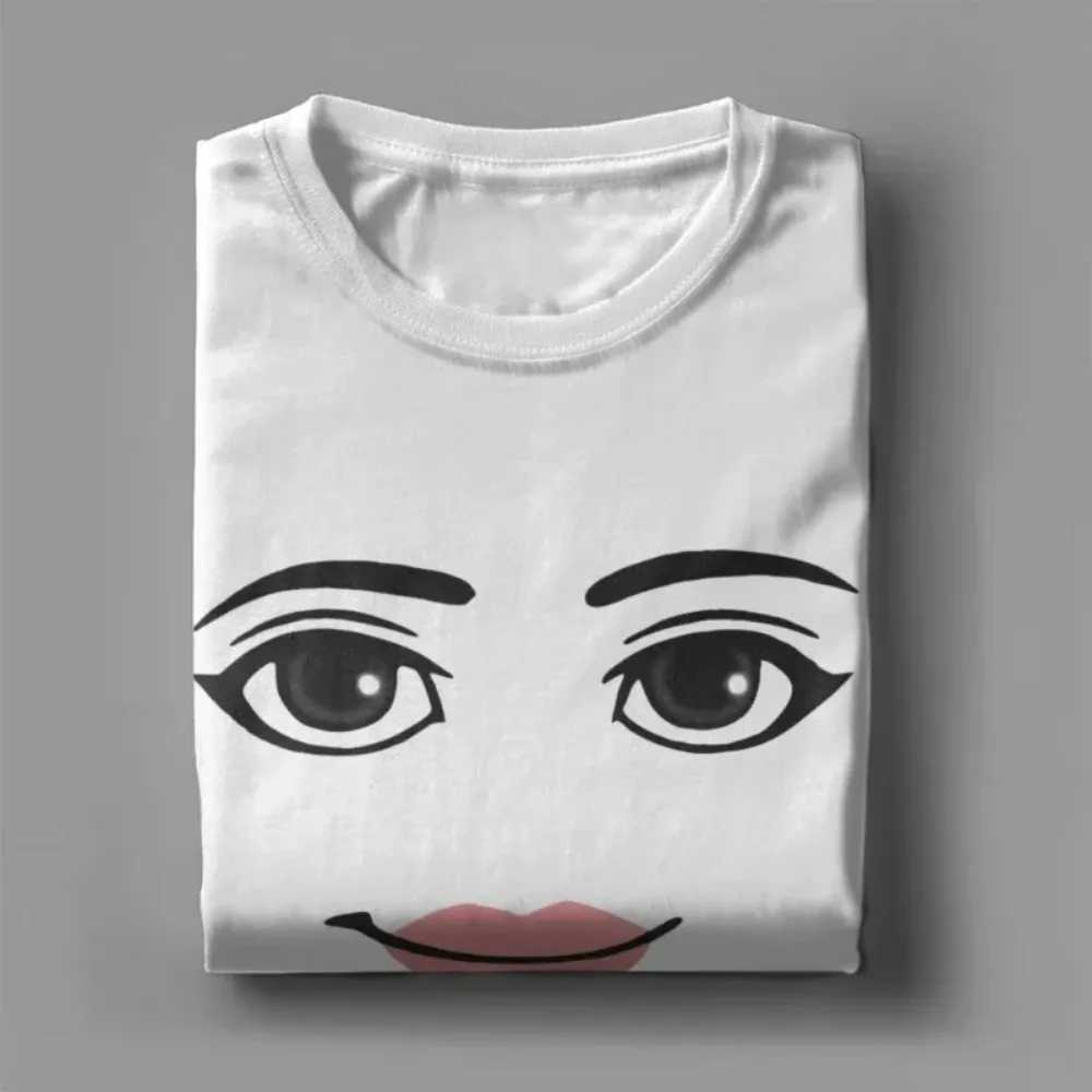 Humorous Expression Pattern Summer Men T-shirt Suitable for Both Men and Women 100 Cotton Material Trendy and Fashionable M260317