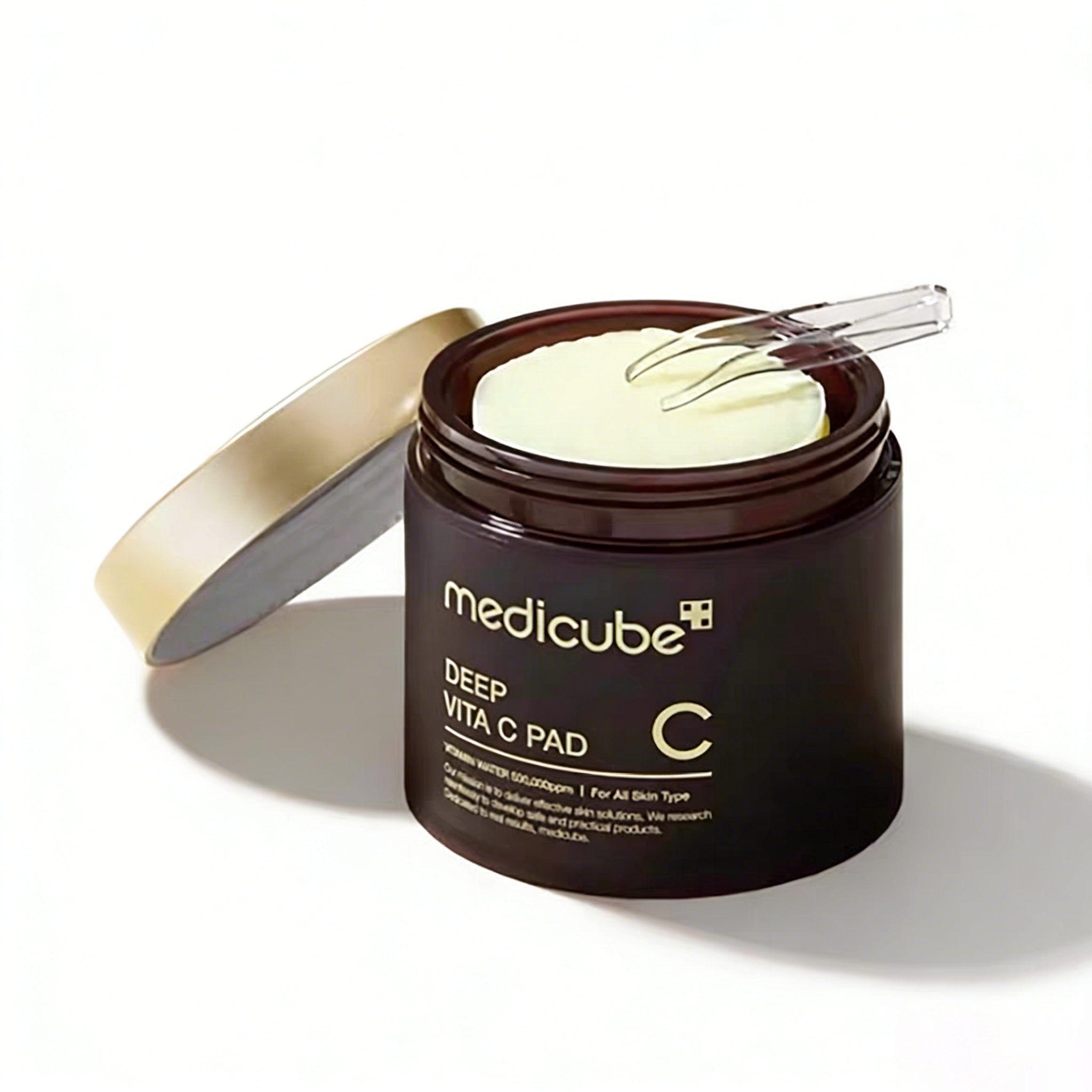 Medicube Deep Vita C 55g Facial Cream Pad for All Skin Type 155g 70pads Jelly Face Cream Collagen Soft SPA Nourishing Moisturize Face Shrinks Pores Re