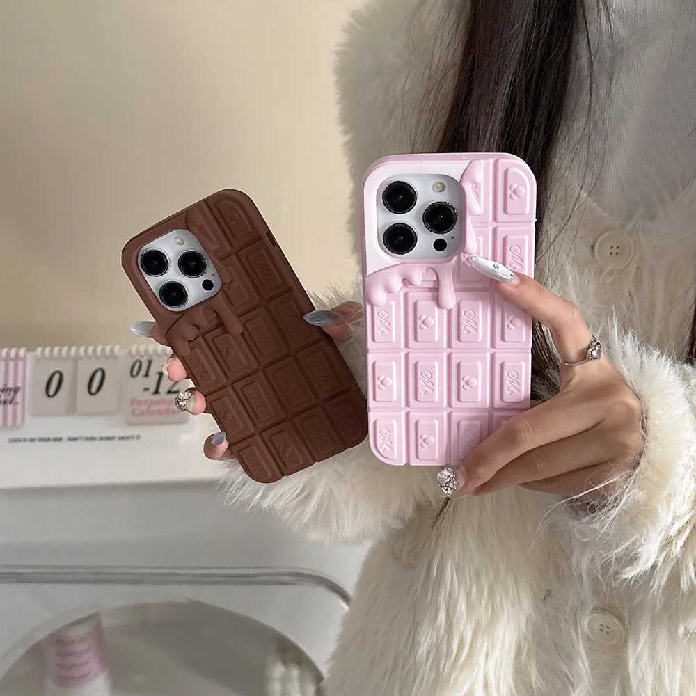 For iphone 17 Air 16 15 14 13 12 Pro Max 4 4S 5 5S 6 6S 7 8 Plus 3D Cartoon Mouse Chocolate Melted Soft Cover Case C260314