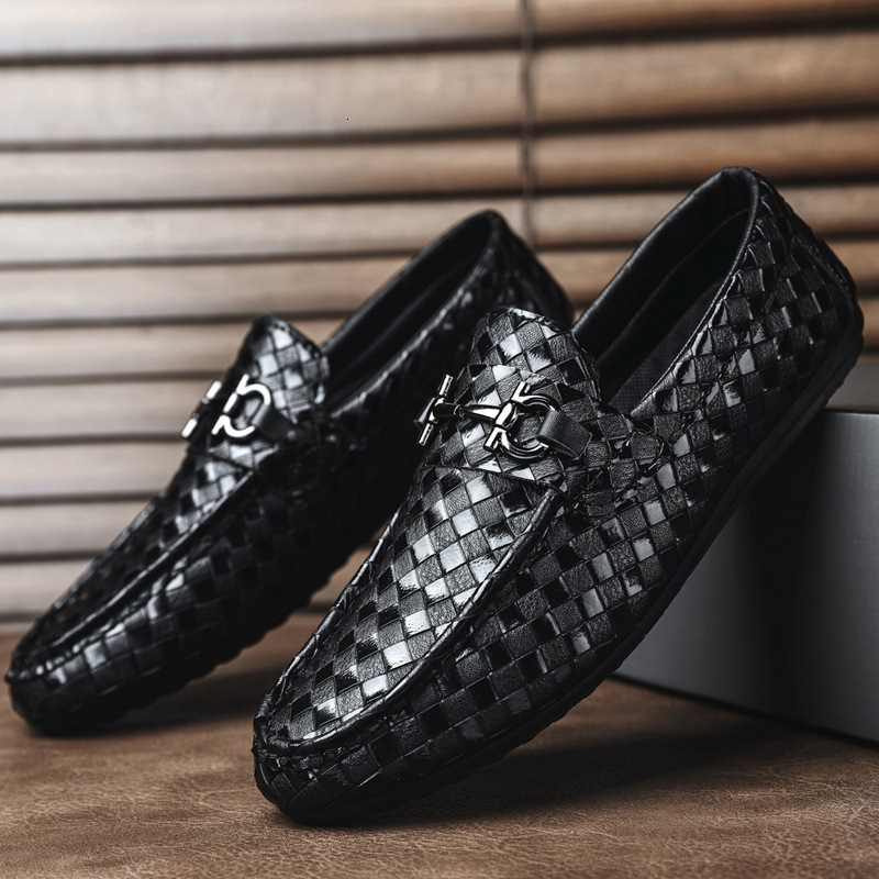 2026 Luxury Spring Nd Summer Men's Shoes Thick-soled Lether Shoes Lofers Csul Shoes Verstile Work Shoes Blck Lether Shoes Men's Chef Shoes