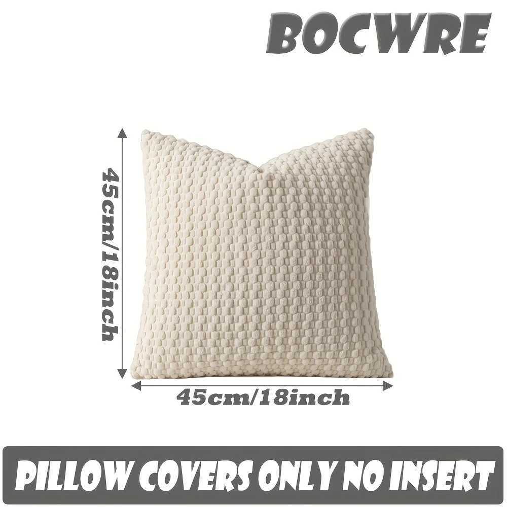 45CM Throw PillowSoft Boho Striped Fall Pillow Modern Farmhouse Home Decor for Couch Bed SofaWinter Spring D260317