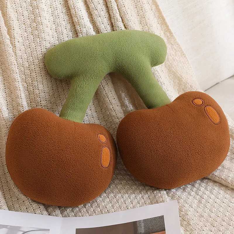 Adult Cherry Pillow Cushion Home Decoration Living Room Bedroom Bay Window Fabric Spine Protection Decoration D260317