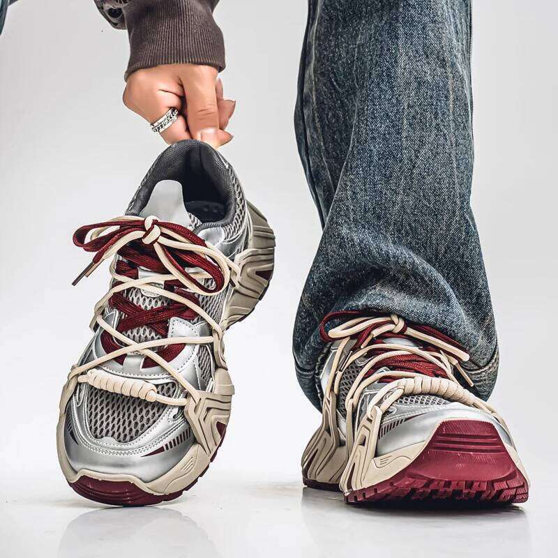 Men's Casual Running Male Tennis Sneakers, Luxury Trainer, Race Breathable Shoes, Fashion Loafers 26Y0317