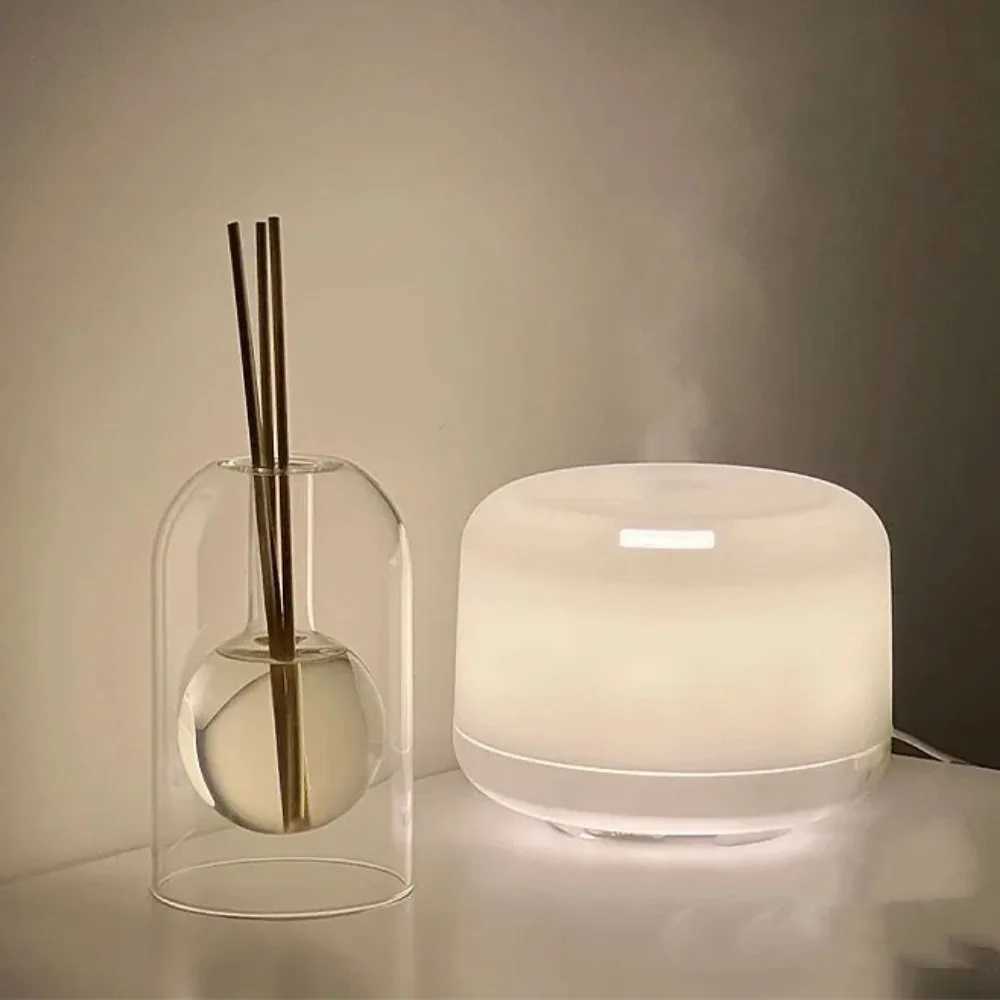 Aromatherapy Diffuser Bottle Glass Essential Oil with Diffusers Sticks 130/200ML Home Storage Transaprent Containers Bottle D260317