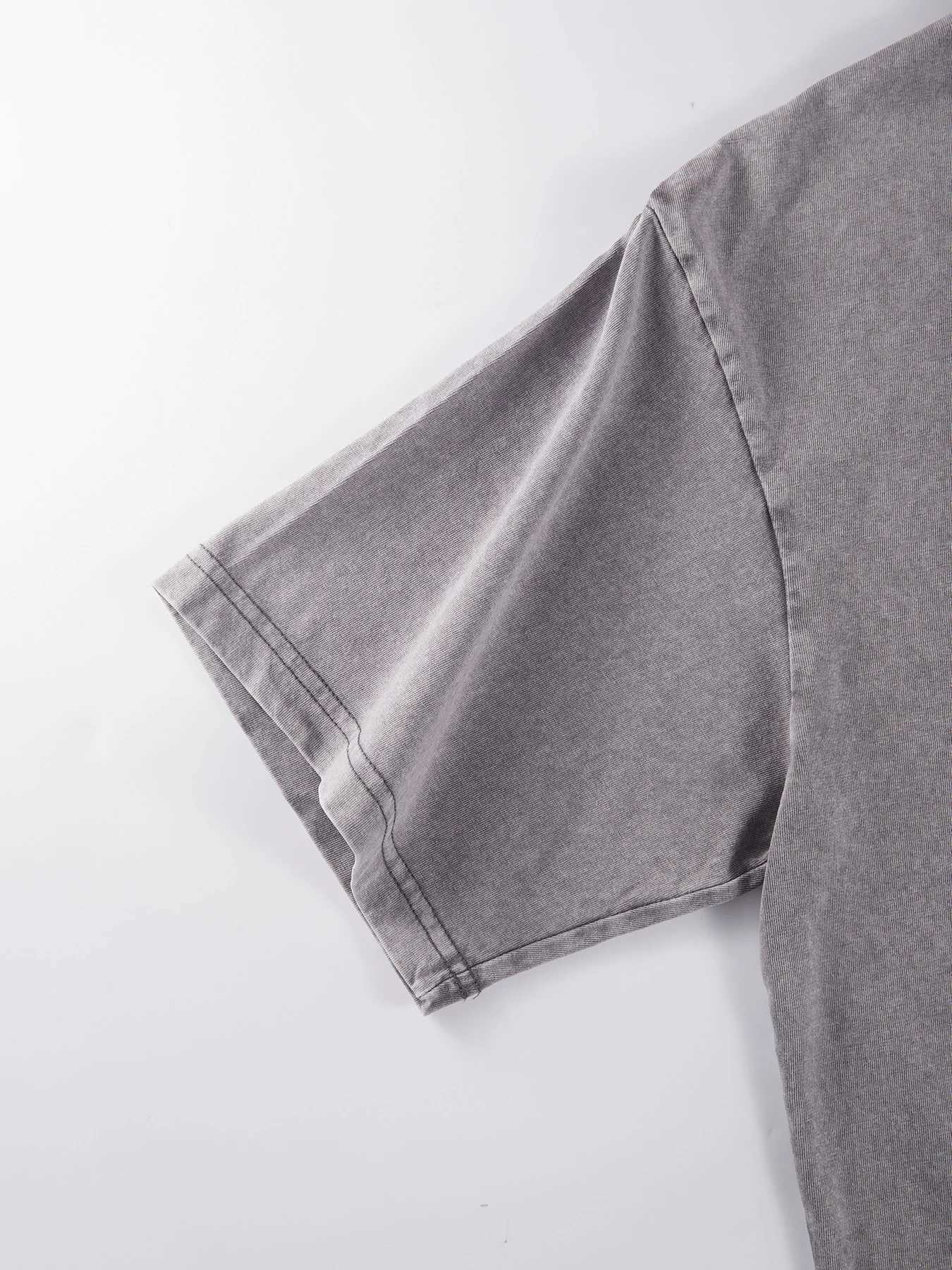 True Colors Prints Washed Man T Shirt Summer Trendy Tee Shirts Soft Comfortable Cotton Clothing Breathable Short Sleeve M260317