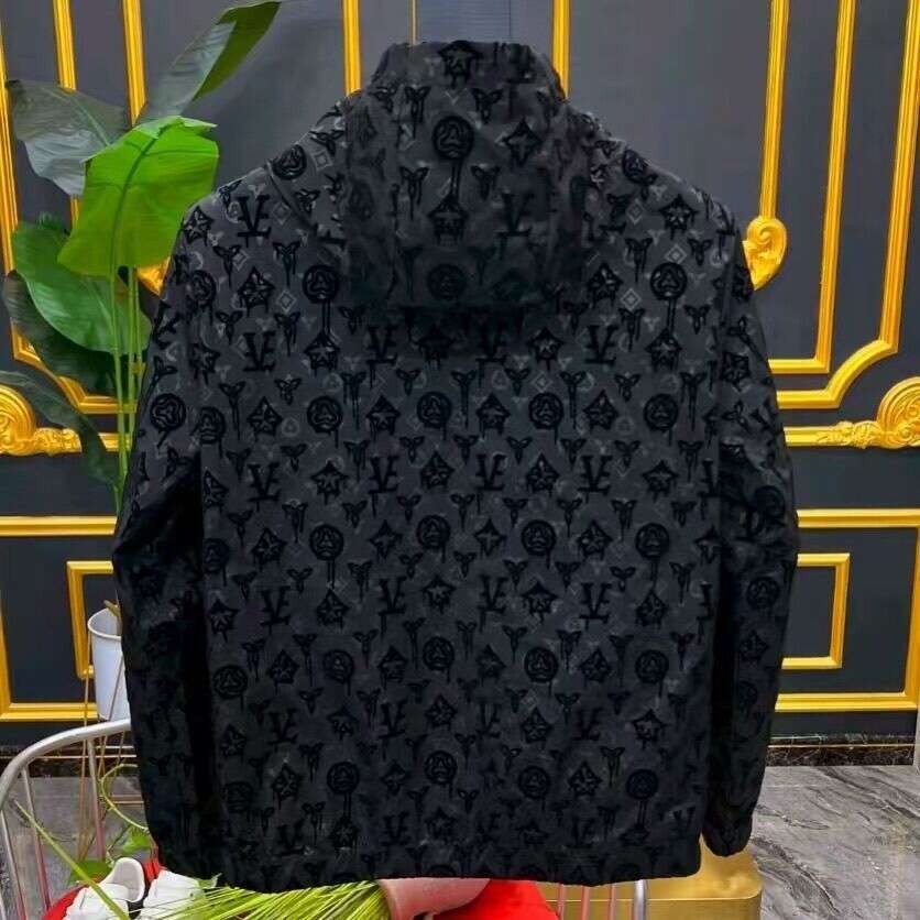 Reversible Spring Autumn New Men's High-End Hooded Double-Sided Jacket Fashionable And Versatile Casual Wear Asia Size