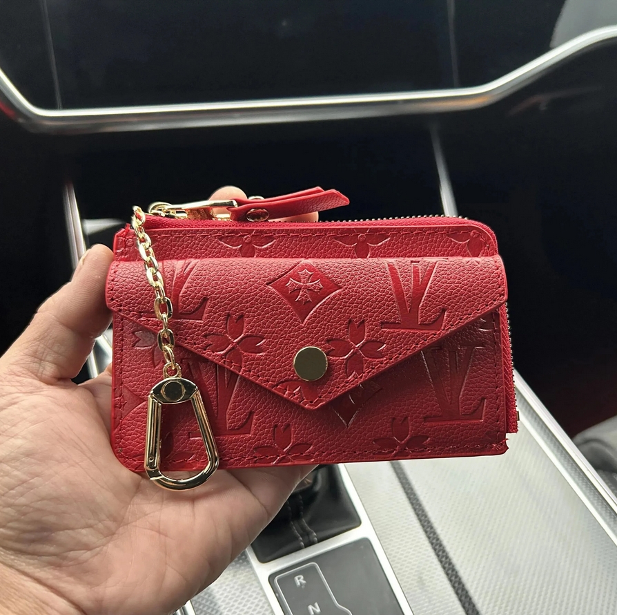 Designer Wallet New Letter Print Designer Bag Luxury Bag Tote Bag Purse Wallet Women's Zipper Clutch - Vintage Chic Luxury Small Purse With Phone Slot & Coin Pocket