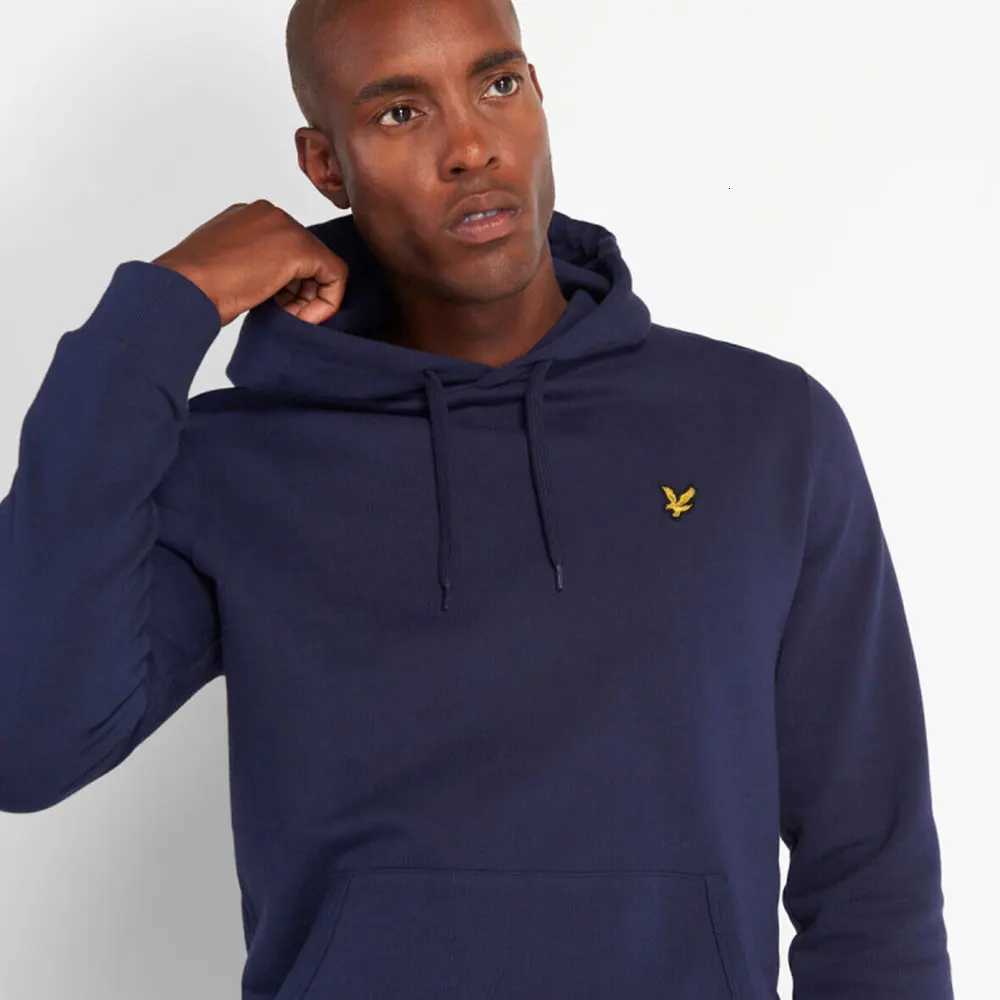2025Spring high quality mens womens pure cotton O-collar LYLE sports hoodie Eagle daily leisure brand sweatshirt clothing W260317