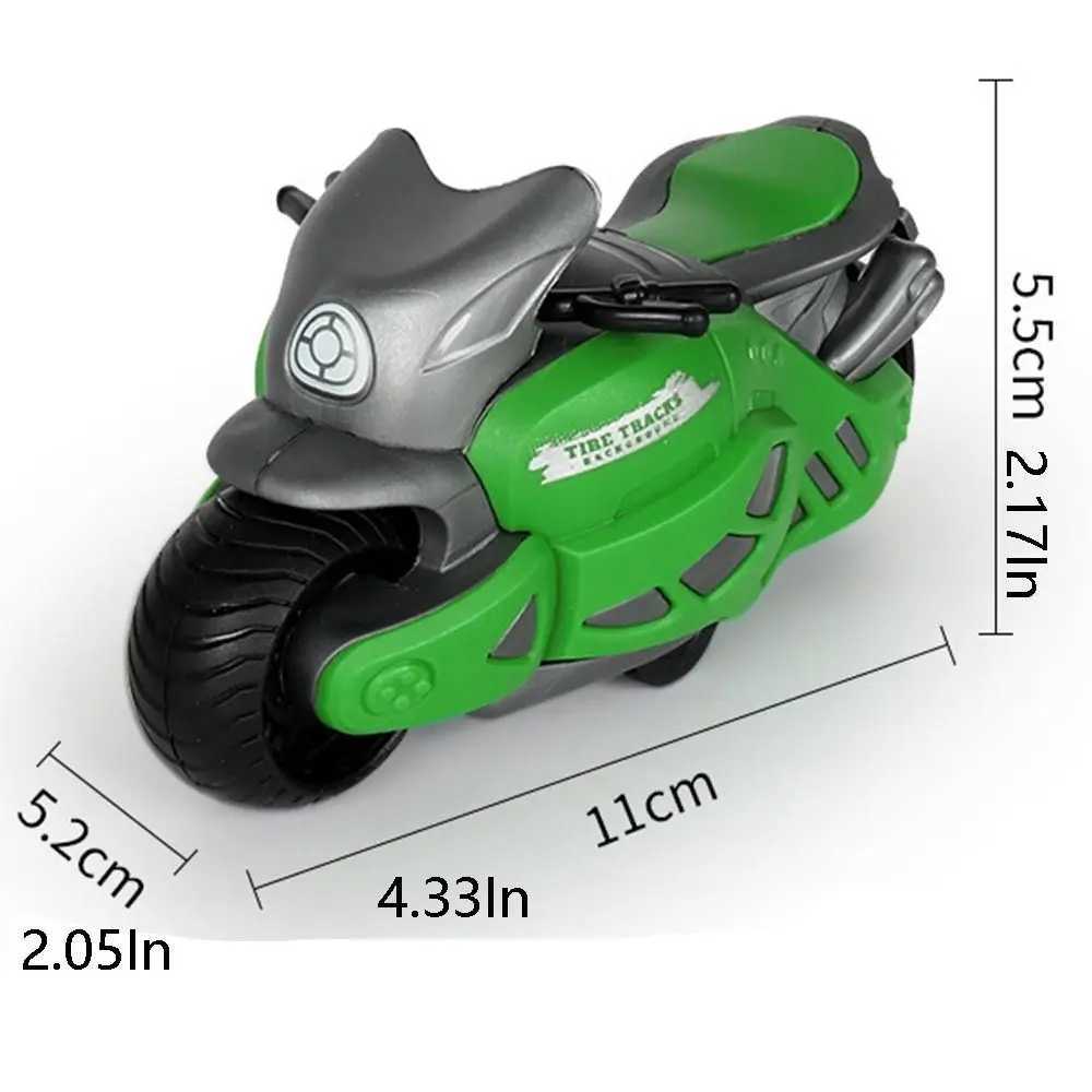 Mini Car Inertia forward Innovative styling Birthday Gift Plastic Inertia Car Children Educational Gift Motorcycle Model D260317