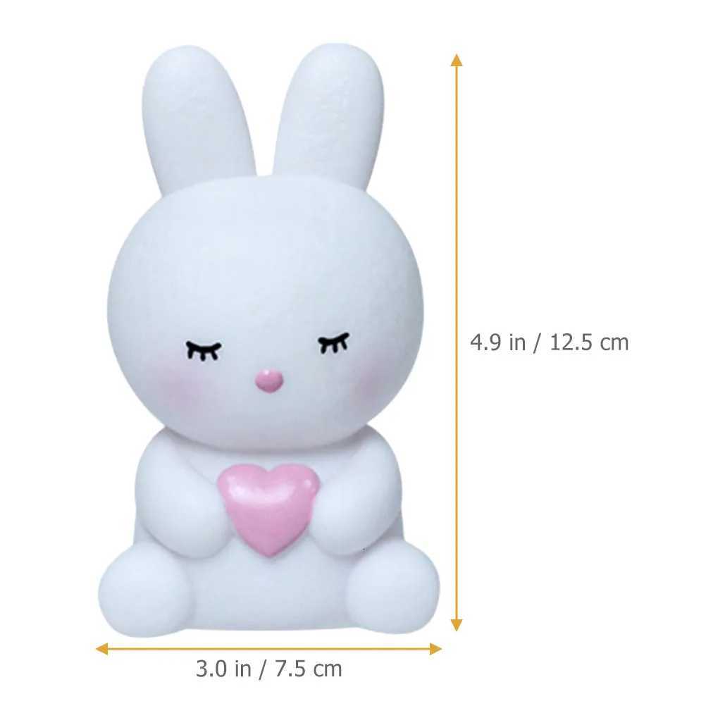 2Pcs Cartoon Rabbit Kids Night Light LED Nursery Bedroom Nightlight Toddler Bedside Lamp Warm Ambient Light Decorative H260316