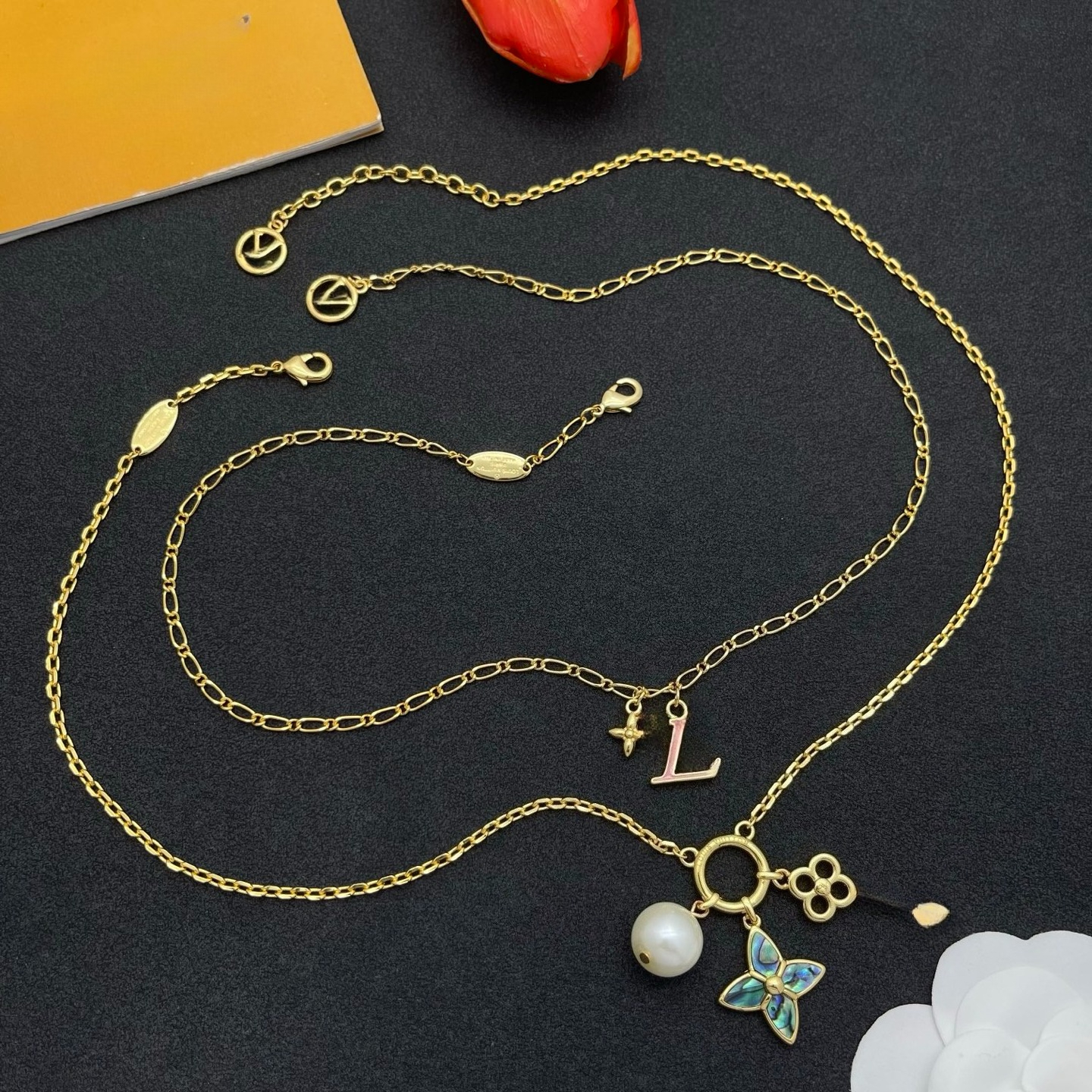Designer Necklace Pendant multilayer Necklaces For Women Necklaces Design Chain Jewelry Letter Necklace wedding