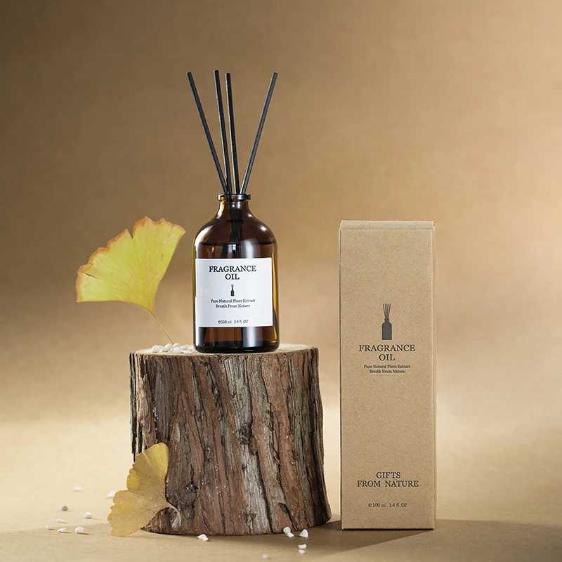 100ml Hotel Aromatherapy Essential Oil White Tea Rose Bedroom Lasting Fragrance Freesia Bathroom Deodorizes Reed Diffuser D260317