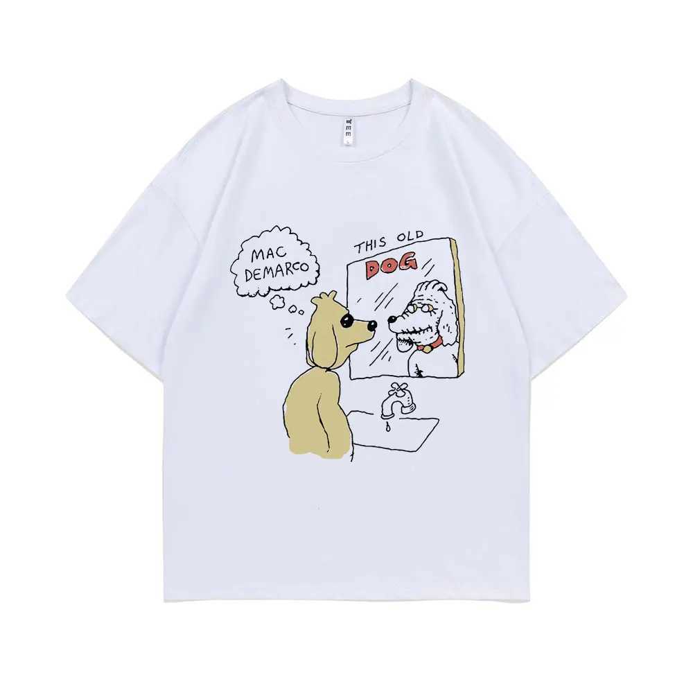 Mac Demarco This Old Dog Album Graphic Tshirt Mens Lndie Pop Music T Shirts Male Vintage T-shirts Men Hip Hop Oversized Tees M260317