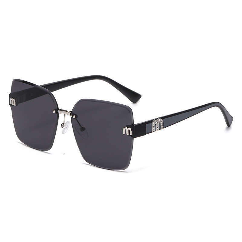 New Square Sunglasses Women Are Stylish And Sophisticated,Large Frame For Sun Protection Chunjinqiuli