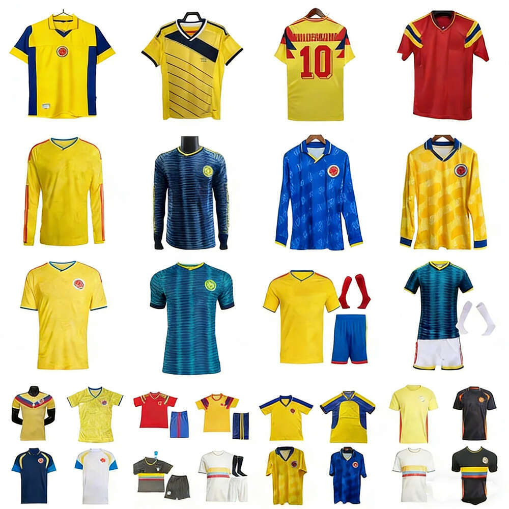 2026 2027 Colombia Richard Rios soccer jersey 24 25 26 27 JAMES LUIS DIAZ 1990 2001 2014 Retro Escobar Valderrama football shirt maillot de foot Player version