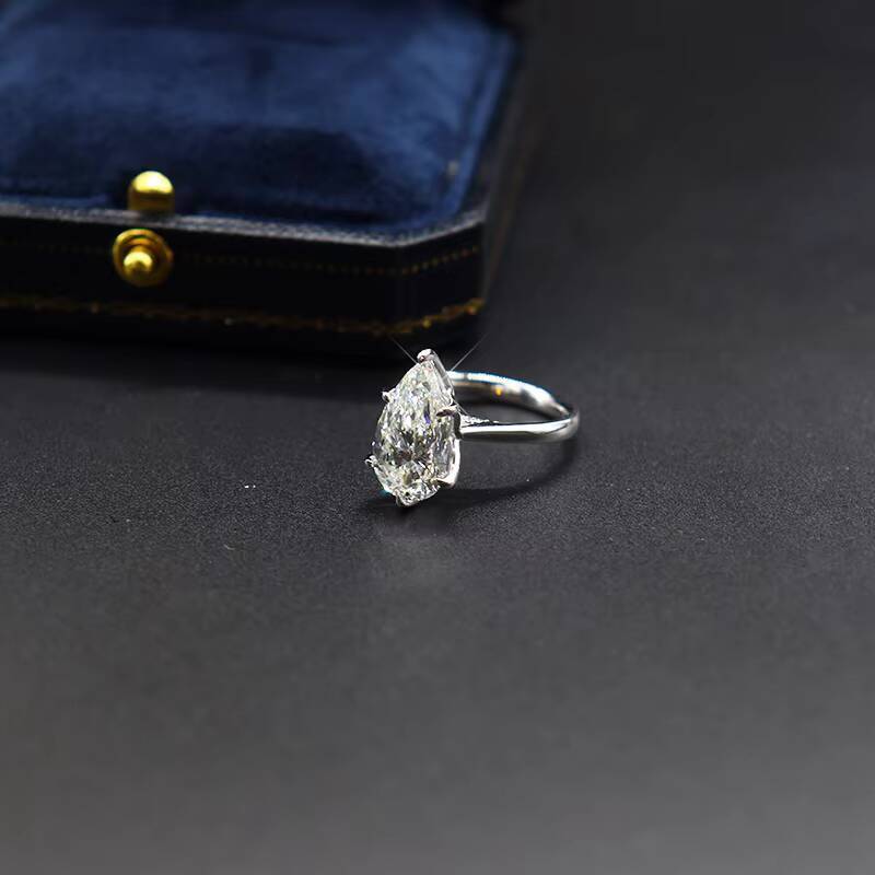 Madonna Lab Grown Diamond Ring GIA Certified Lab Grown 3CT 5CT Lab Grown Diamond Engagement Ring