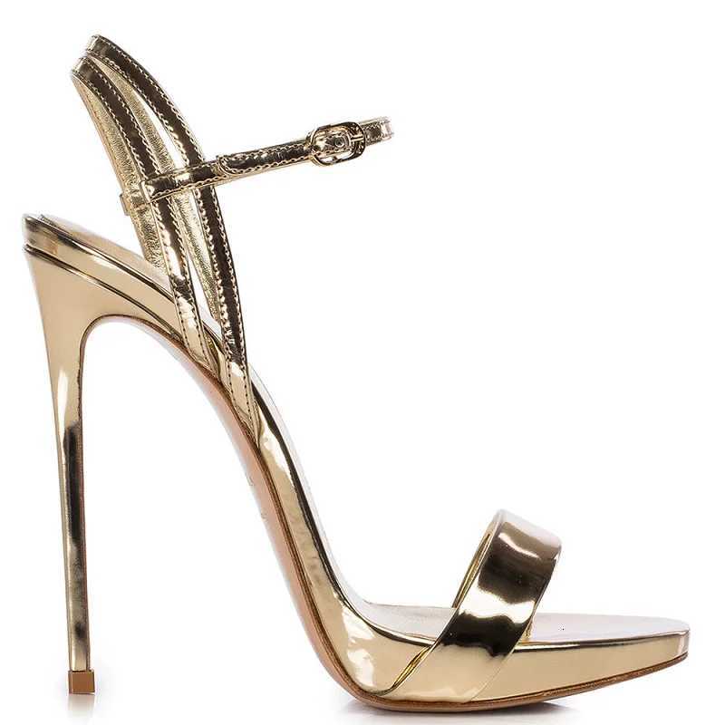 Super High Heel Sandals For Summer Sexy Style Slingback Banquet Womens Stiletto Shoes Peep Toe Plus Size 34-45 Dance Shoes New K260317