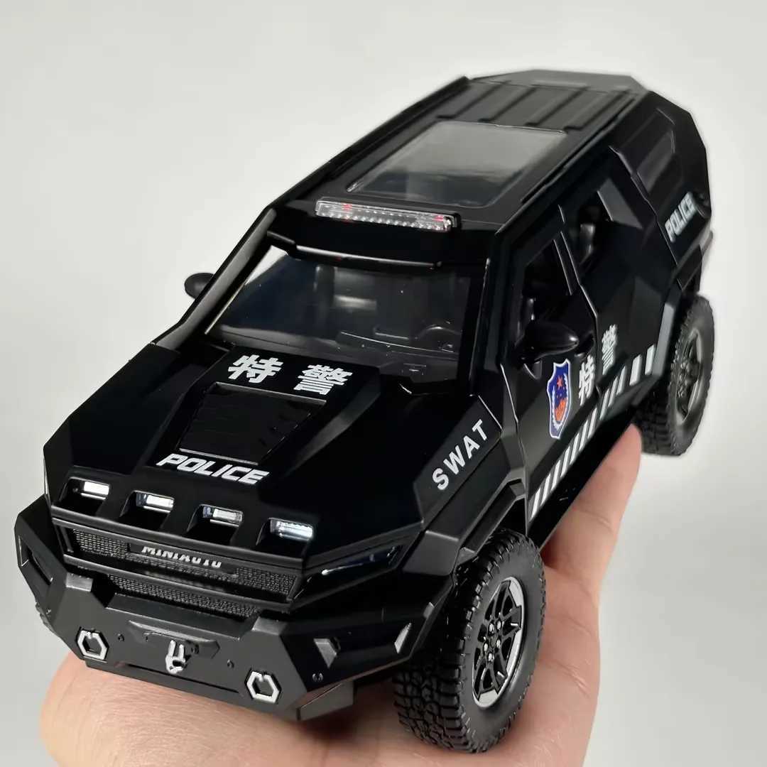124 Rezvani Vengeance Off Road SUV Alloy Metal Diecast Model Car Home Decoration Collectibles Hobby Display Holiday Ornaments D260317