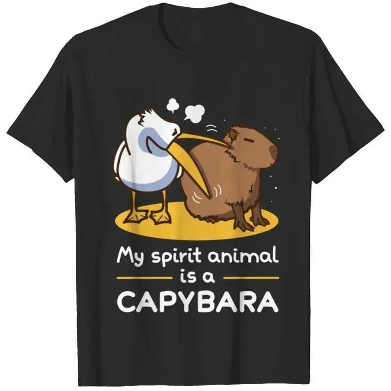 3D Funny Animal Capybara T Shirt for Women Fashion Streetwear Capybara Lovers Short Sleeves Kawaii Clothes Tees Tops M260317
