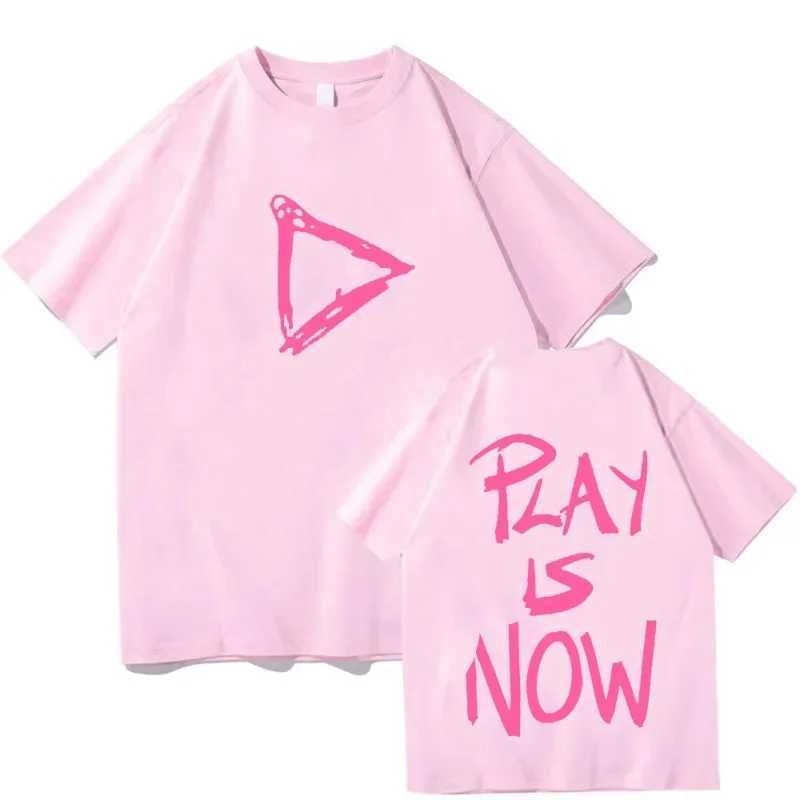 Ed Sheeran Play Is Now Tshirts Short Sleeve Cotton Fashion T-shirt Casual Men Women Loose Tee-shirt Streetwear Unisex Print Tees M260317