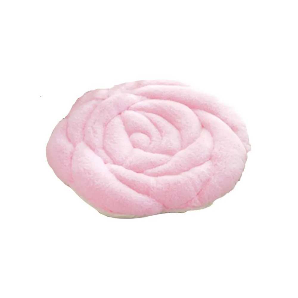 Home Decoration Rose Shaped Chair Cushion Quilted Soft Seat Cushion Non-slip Particle Thickened Tatami Sofa Cushion Living Room D260317