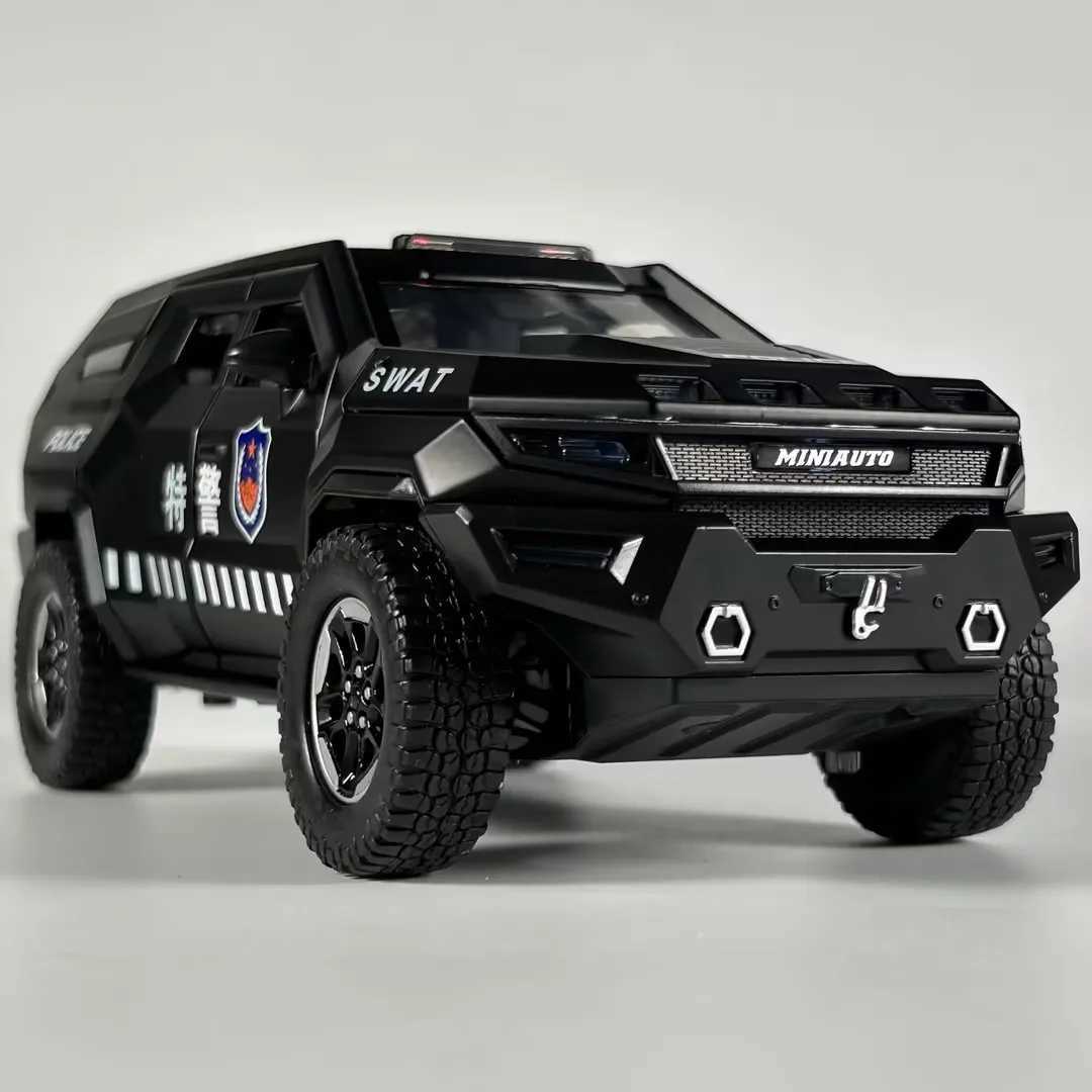 124 Rezvani Vengeance Off Road SUV Alloy Metal Diecast Model Car Home Decoration Collectibles Hobby Display Holiday Ornaments D260317