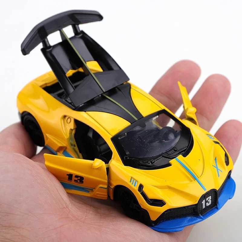 Bagged 136 new alloy DIVO simulation racing toy Diecast car childrens toy gift pull-back openable metal car ornament D260317