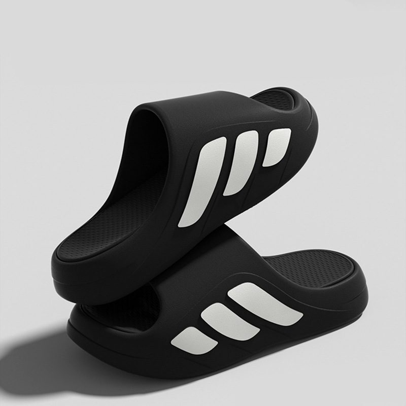 new Free shipping Grip Sole Large size Cross slipper Thick soled 2026 indoor home EVA sports slippers men