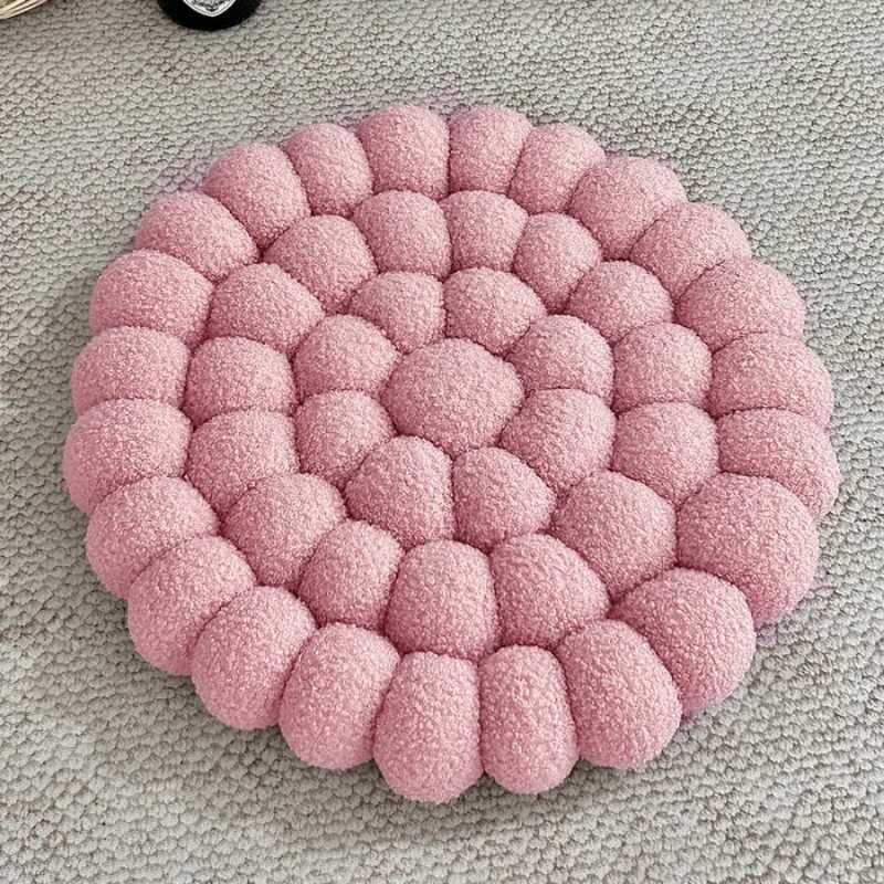 2025 new solid color household handmade bay window mat futon tatami seat cushion sofa office backrest bed cushion D260317