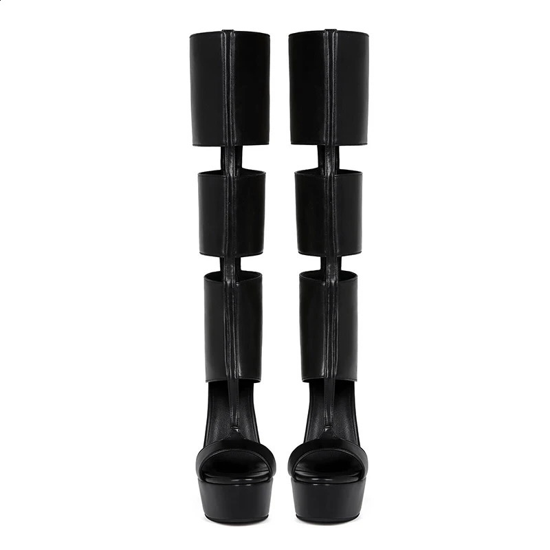 Summer sexy high heel platform women sandal belt peep toe night party 260306