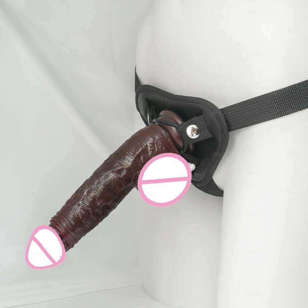 Black Realistic Liquid Silicone Sliding Foreskin Penis Adult Games G Spot Stimulate With Suction Cup Dildo For Women 26H0317