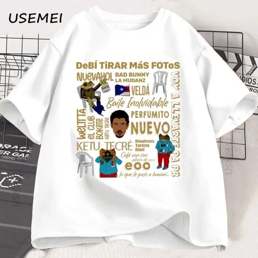 Summer Mens 100 Cotton Loose-Tee Shirt - Halaikiq Street Style Street Retro Trend - Fashionable and Versatile for All Genders M260317