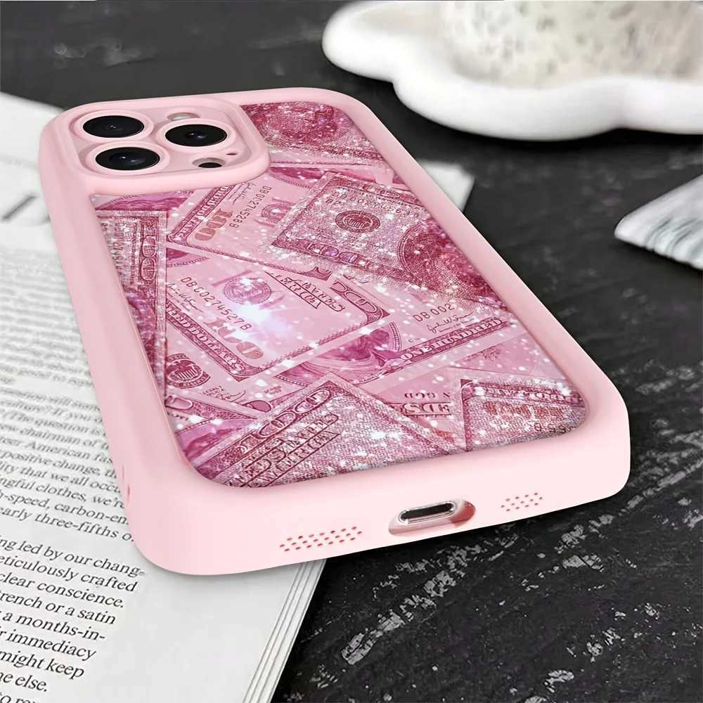 Dollars Fl-Coverage Banknote Design Silicone Phone Case For iPhone 17 16 15 14 13 12 11 Pro Max X XS XR 7 8 Plus Cover C260314