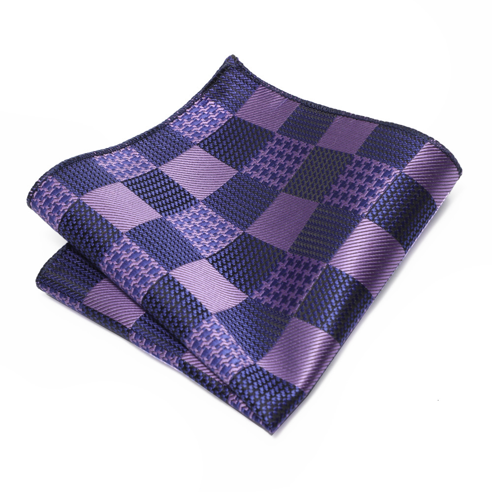 Designer New Men's 2026 Model, Made Of Polyester Material, Stylish Plaid Suit Pocket Square, Formal Striped Handkerchief
