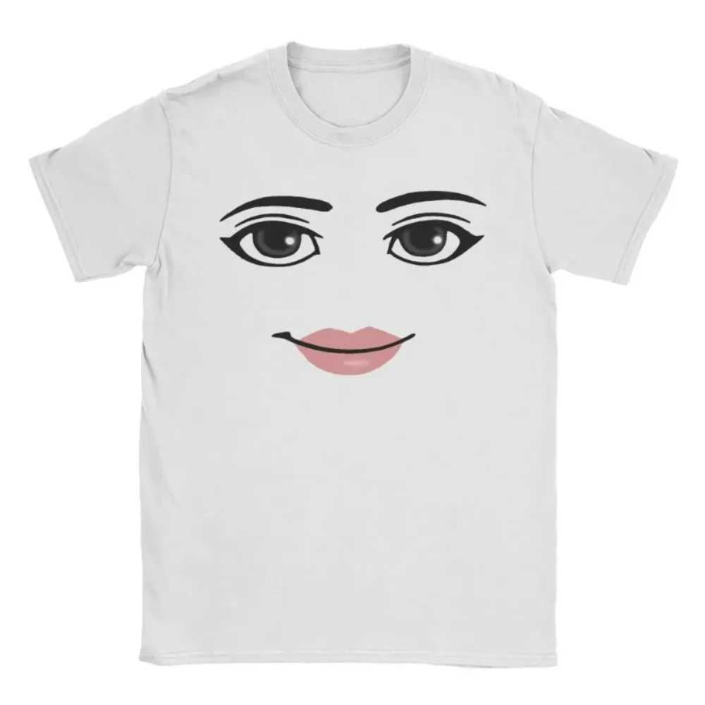 Humorous Expression Pattern Summer Men T-shirt Suitable for Both Men and Women 100 Cotton Material Trendy and Fashionable M260317