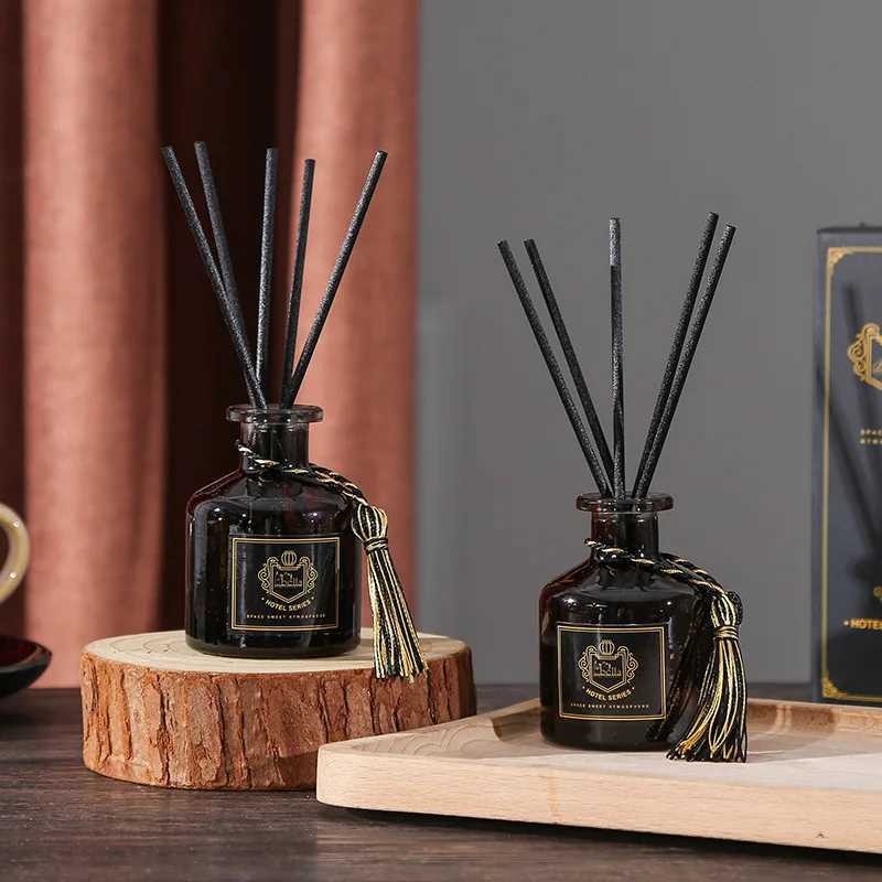 Reed Diffuser Set Long Lasting Fragrance Aromatherapy Essential Oil Room Perfume Air Freshener Rattan Sticks Home Decor Gift D260317