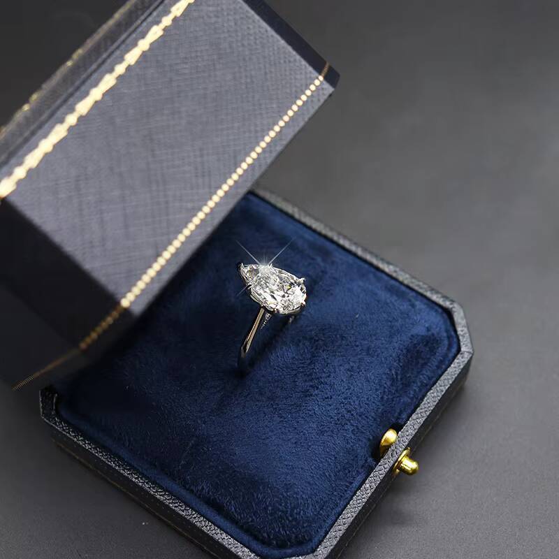 Madonna Lab Grown Diamond Ring GIA Certified Lab Grown 3CT 5CT Lab Grown Diamond Engagement Ring