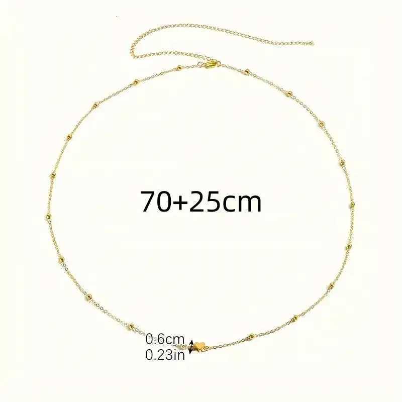 Bikini Waist Chains Body Jewelry Accessories Girls Simple Heart Beaded Belly Chains For Women Fashion Metal Beach H260316 - view 6