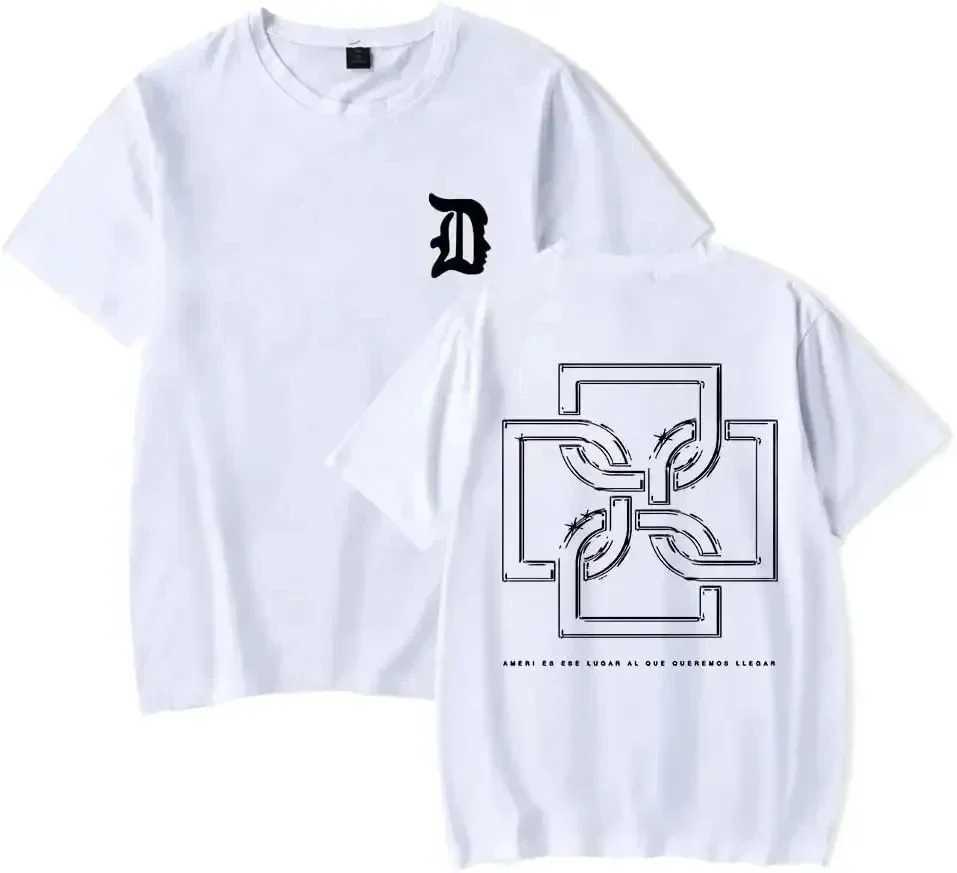 Summer Santa T-Shirt Duki Merch Women T Shirt Short Sleev Casual Print Men Short Sleeve High-quality Mens Clothing 71811 M260317