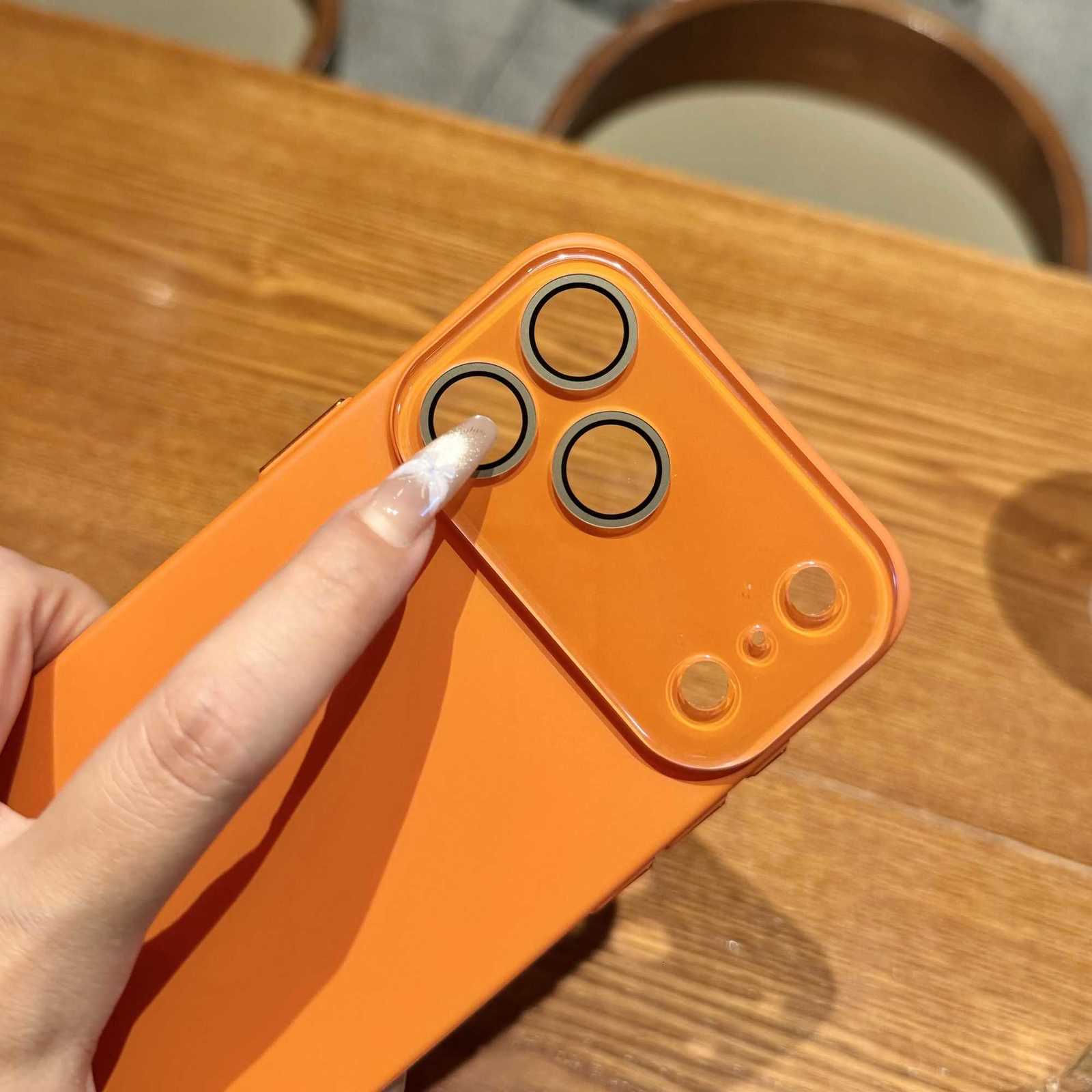 Luxury Nano Lens Protection Case For iPhone 17 Air 16 15 14 Plus 13 12 11 Pro Max Skin-feel Matte Bumper Shockproof Cover C260314