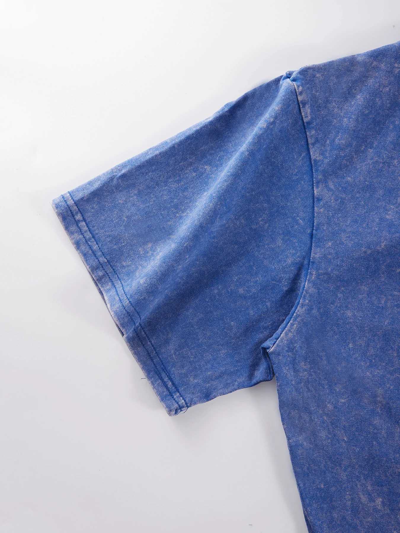 My Family Portrait Design Retro Men T-Shirt Casual Loose Tee Shirts Snow Wash T Shirt Hip Hop Cotton New Unisex Short Sleeve M260317